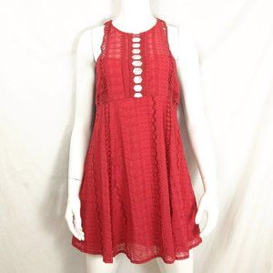 Free People Size 8 Wherever You Go Lace Mini EUC